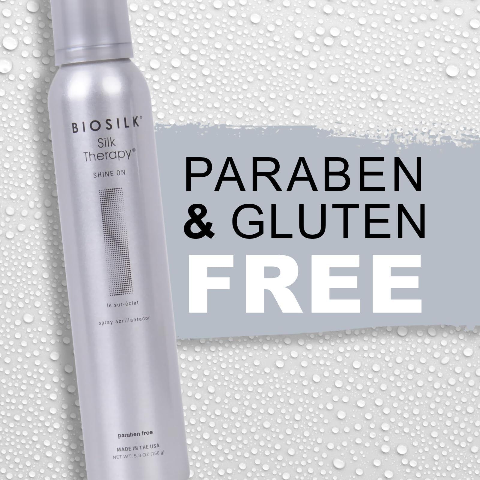 Biosilk Therapy Shine On Spray, 5.30 Ounce